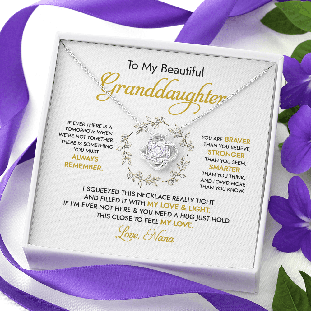 To my Beautiful Granddaughter - You Mean To Me - Necklace SO50v1.2