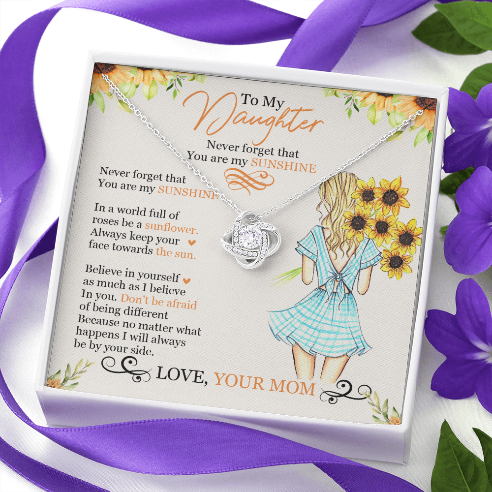 To My Daughter - You Are My Sunshine - Necklace SO137T