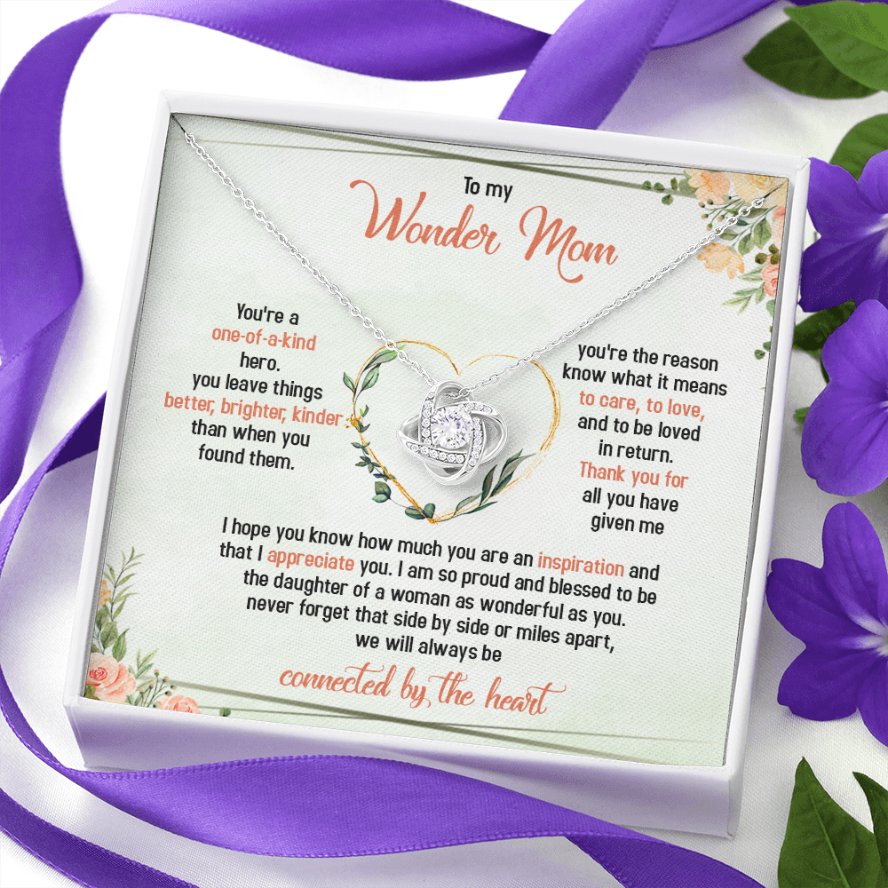 To My Wonder Mom You're One Of A Kind - Necklace SO45T