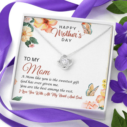 To My Mom - Happy Mother's Day - Necklace SO67V - Charming Present