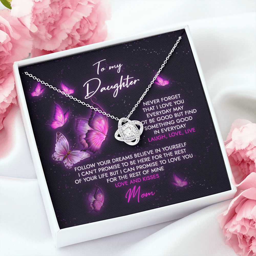 To My Daughter - Never Forget That I Love You - Necklace SO69