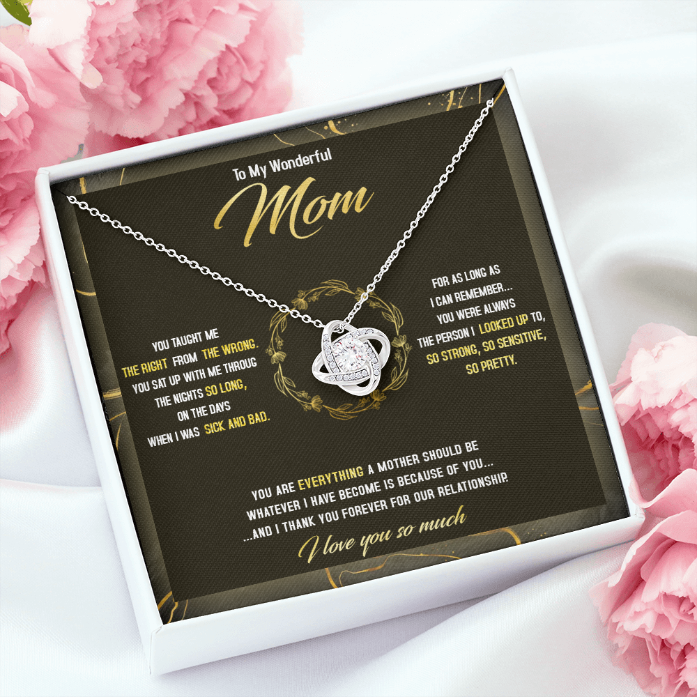 To The Best Mom - The Person I Looked Up To - Necklace SO41T