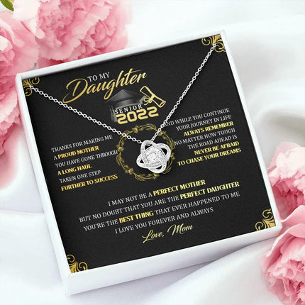 To My Daughter - Senior 2022 - Necklace SO62T - Charming Present