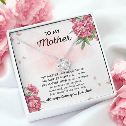 To My Mom I Will Always Love You - Necklace SO79 - Charming Present