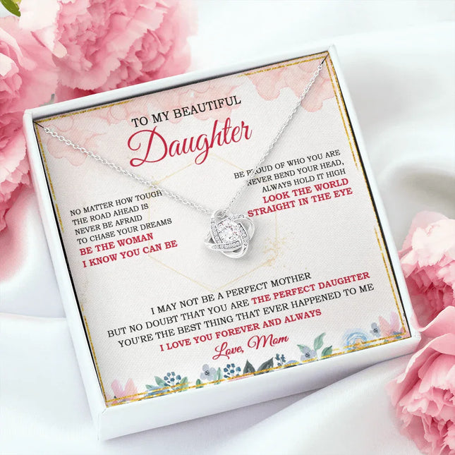 To My Daughter - Be The Woman I Know You Can Be - Necklace SO04V - Charming Present