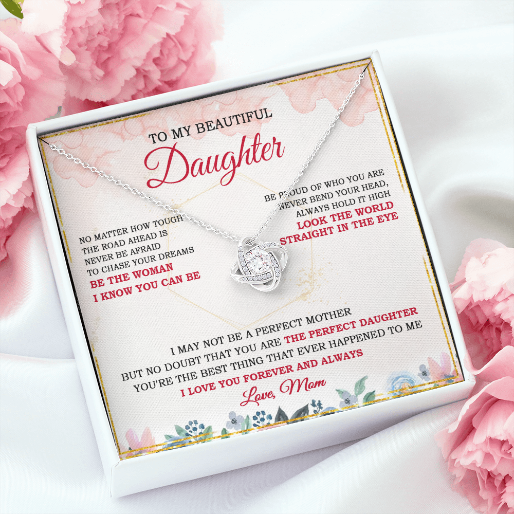 To My Daughter - Be The Woman I Know You Can Be - Necklace SO04V