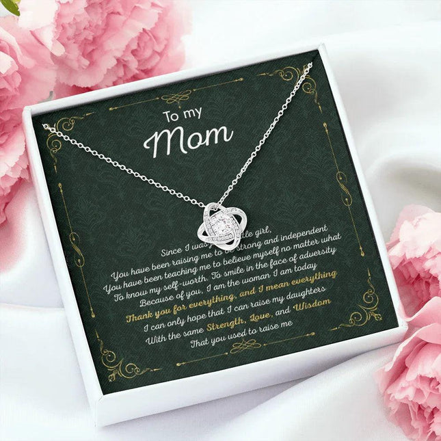 To My Mom Thank You For Everything And I Mean Everything SO48 - Charming Present