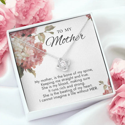 To My Mother I Cannot Imagine A Life Without YOU Necklace SO80 - Charming Present