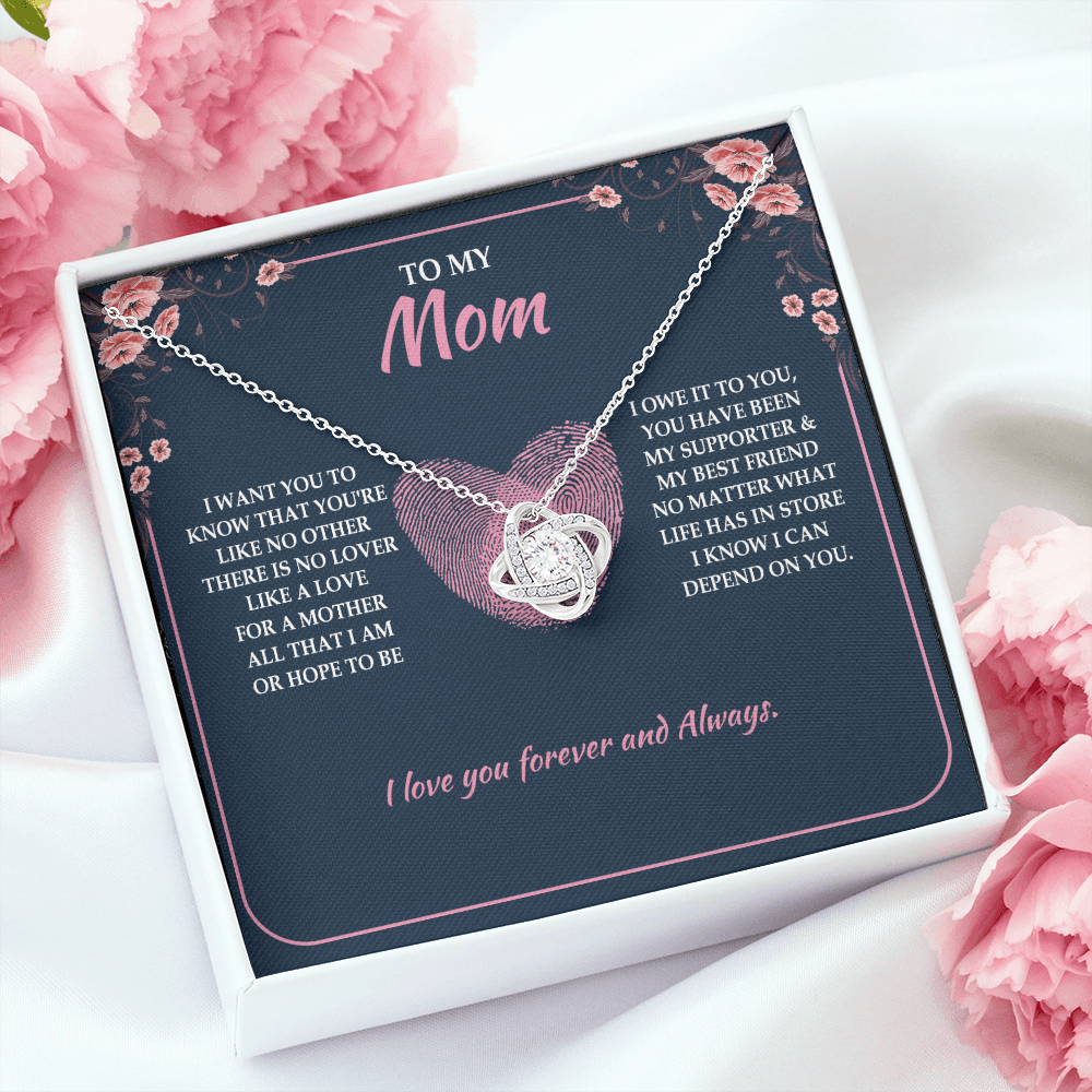 To My Mom - Thank You For Guiding Me Through All Of This - Necklace SO125V