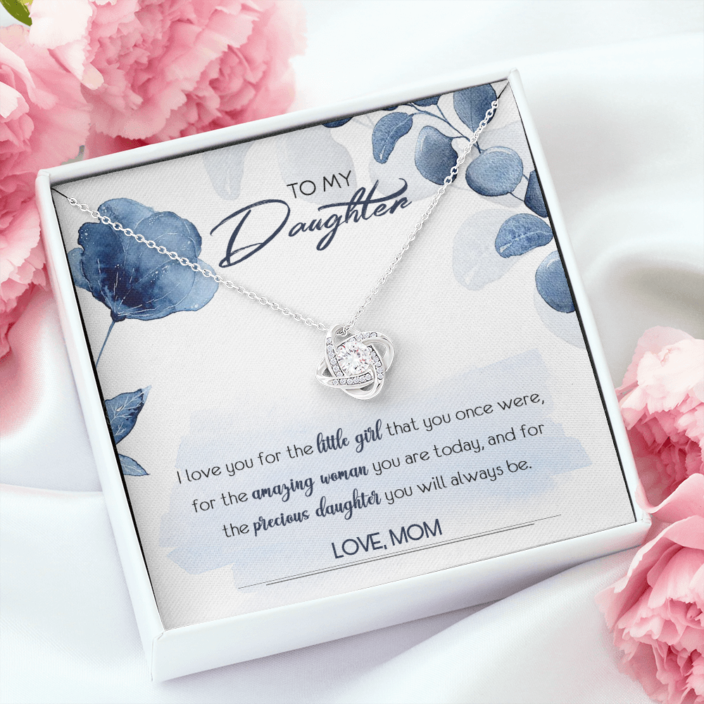 To My Daughter - I Love You For The Little Girl - Necklace SO01T