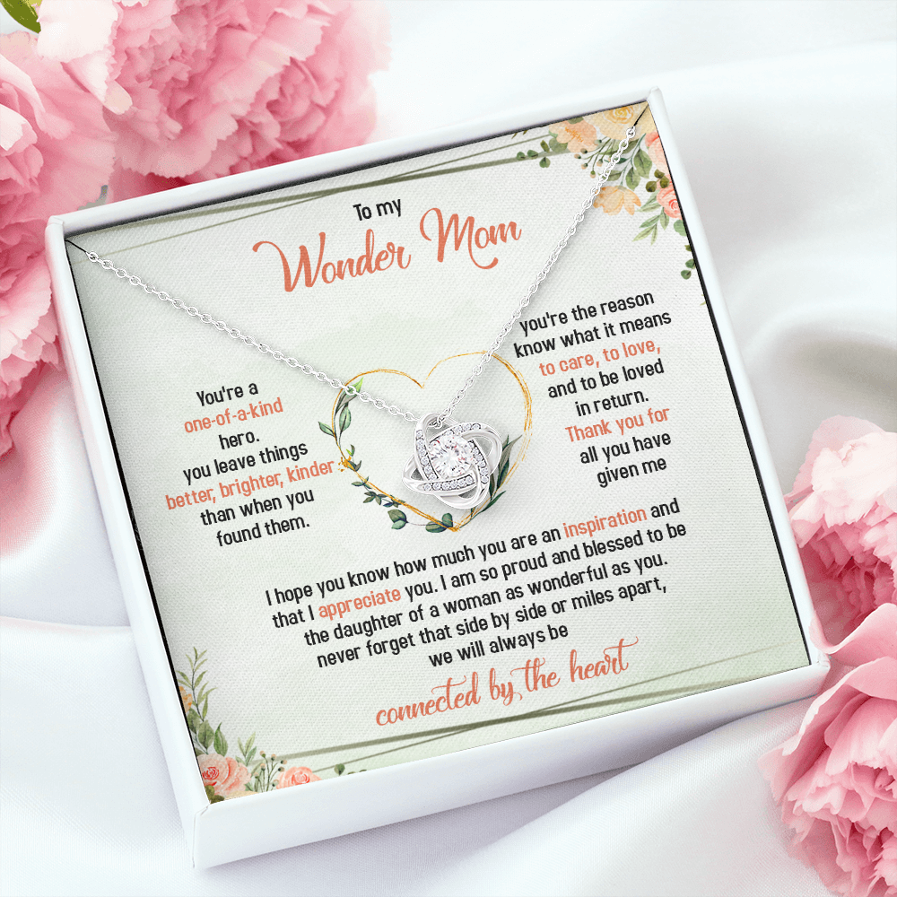 To My Wonder Mom You're One Of A Kind - Necklace SO45T
