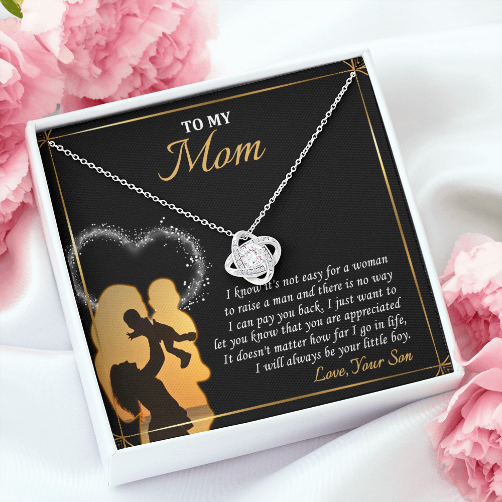 To My Mom - I Love You Forever And Always - Necklace SO119V