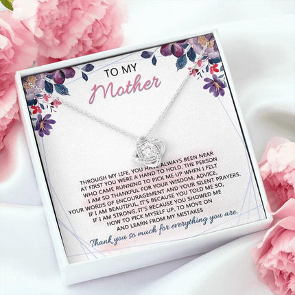 To My Mother - Thank You So Much For EveryThing You Are - Necklace SO70V - Charming Present