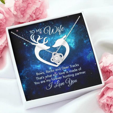 To My Wife You Are My Forever Hunting Partner - Necklace SO16v1 - Charming Present