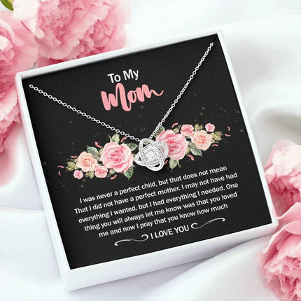To My Mom - You Know How Much I Love You - Necklace SO80V - Charming Present