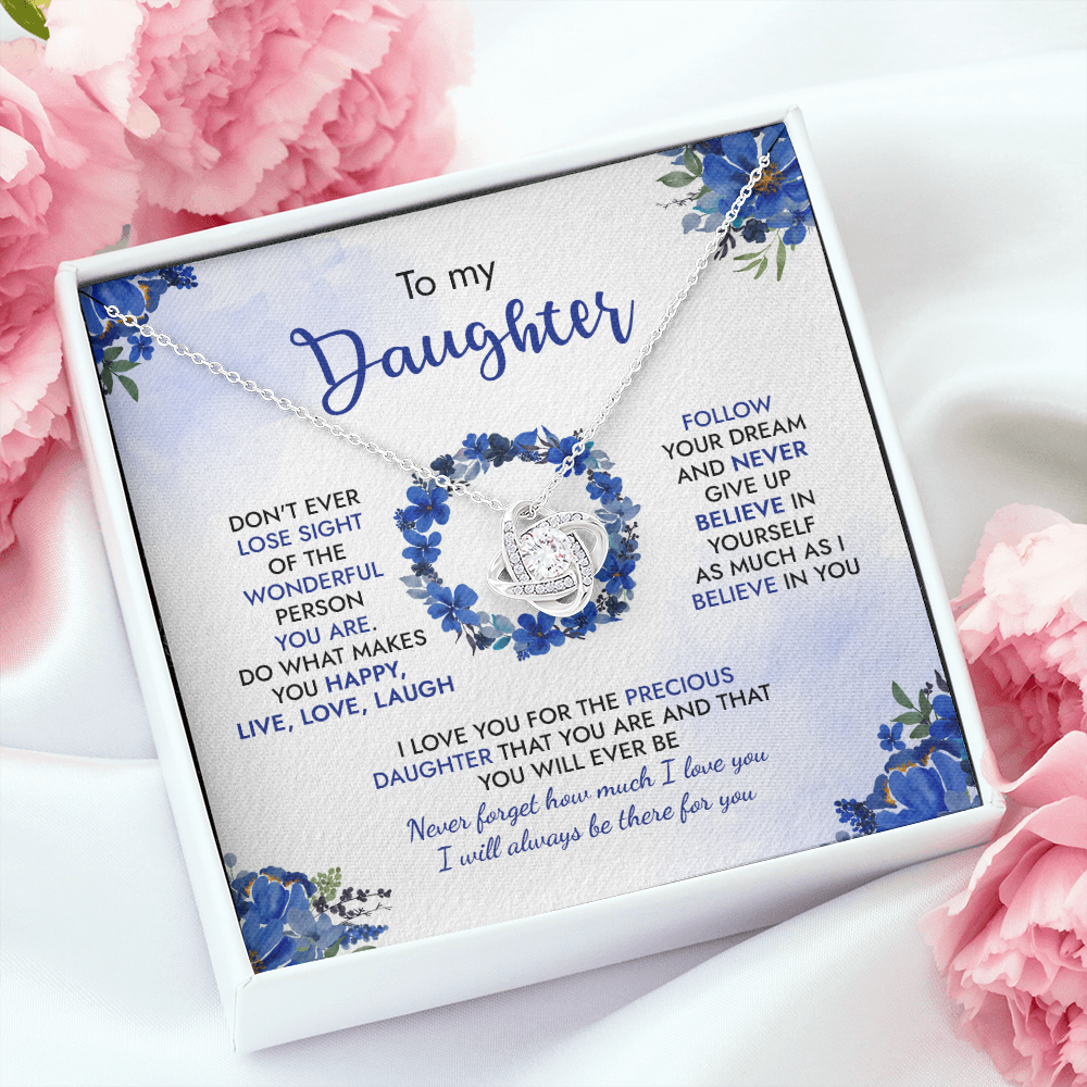 To my Daughter - Do What Makes You Happy - Necklace SO98