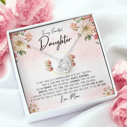 To My Beautiful Daughter - You Are Smarter Than You Think - Necklace SO85 - Charming Present