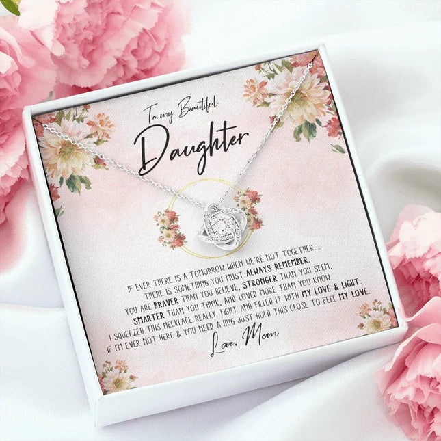 To My Beautiful Daughter - You Are Smarter Than You Think - Necklace SO85 - Charming Present