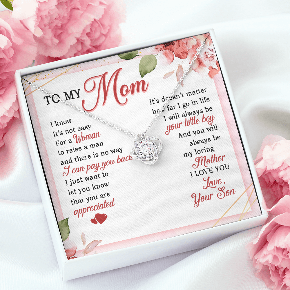 To My Mom - Always Be Your Little Boy - Necklace SO06V