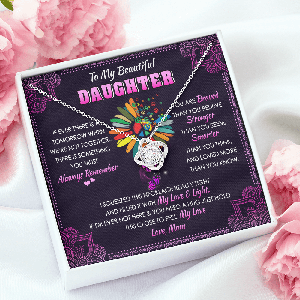 To My Beautiful Daughter - You Mean To Me - Hippie Necklace SO113V