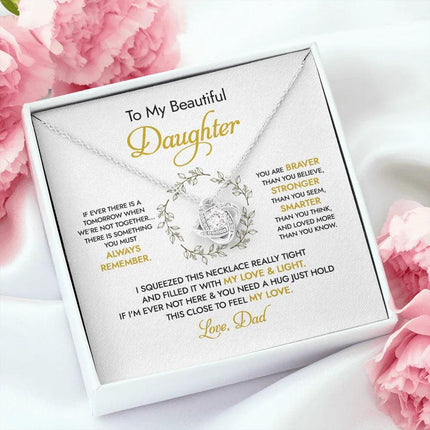 To my Beautiful Daughter - You Mean To Me - Necklace SO50v2 - Charming Present