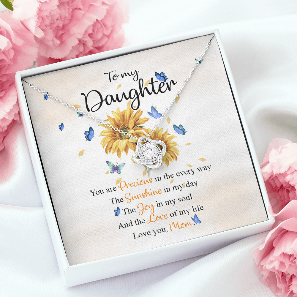 To My Daughter You're The Love Of My Life Necklace SO70