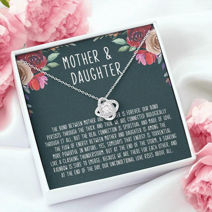 Mother's Day Gift - The Bond Between Mother And Daughter Is Forever - Necklace SO16T - Charming Present