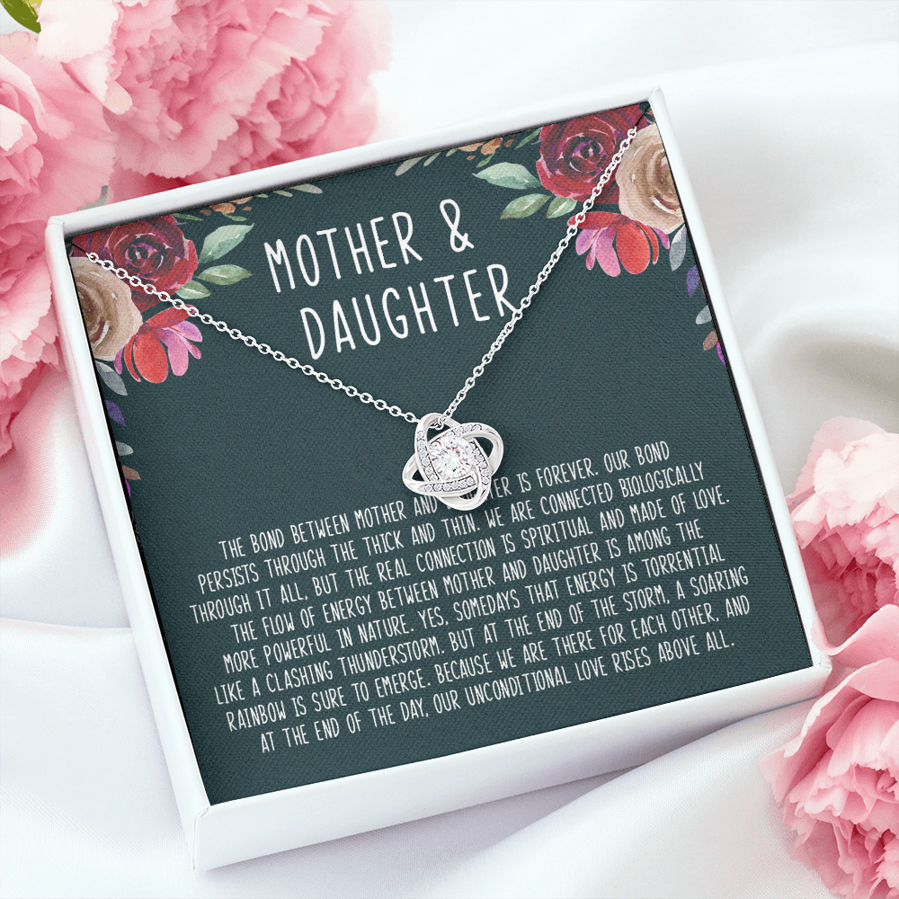 Mother's Day Gift - The Bond Between Mother And Daughter Is Forever - Necklace SO16T