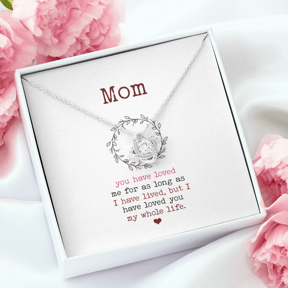 Dear Mom - Loved You My Whole Life - Necklace SO88V