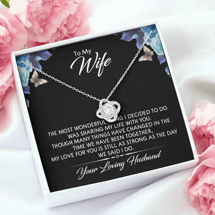 To My Wife - My Love For You - Necklace SO146T - Charming Present