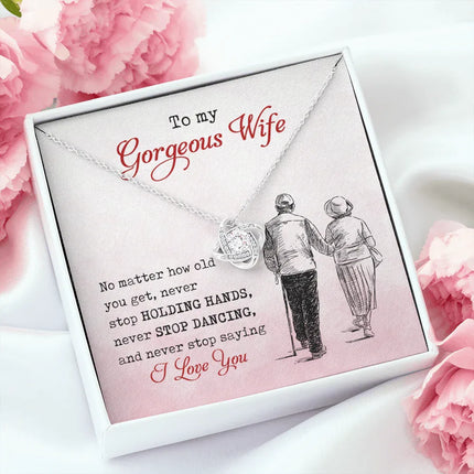To My Wife - I Love You - Necklace SO57 - Charming Present
