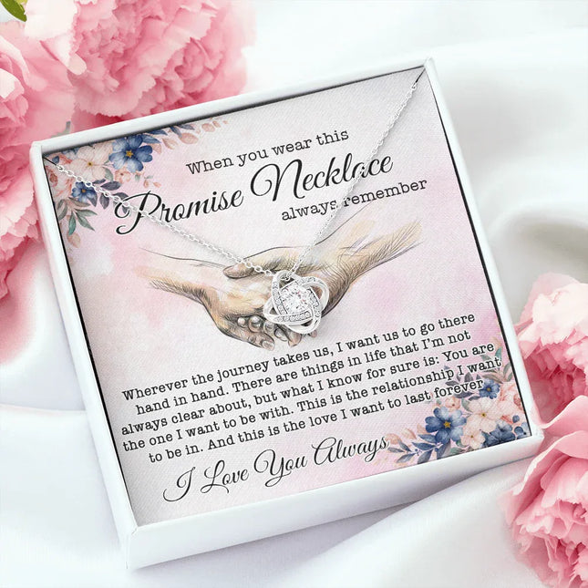 When You Wear This Promise Necklace Always Remember Necklace SO04v1 - Charming Present