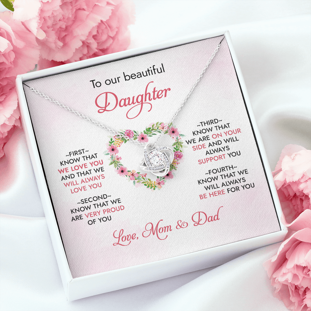 To Our Daughter - We Will Always Love You - Necklace SO95