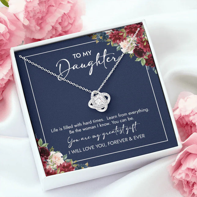 To My Daughter You Are My Greatest Gift - Necklace SO72 - Charming Present