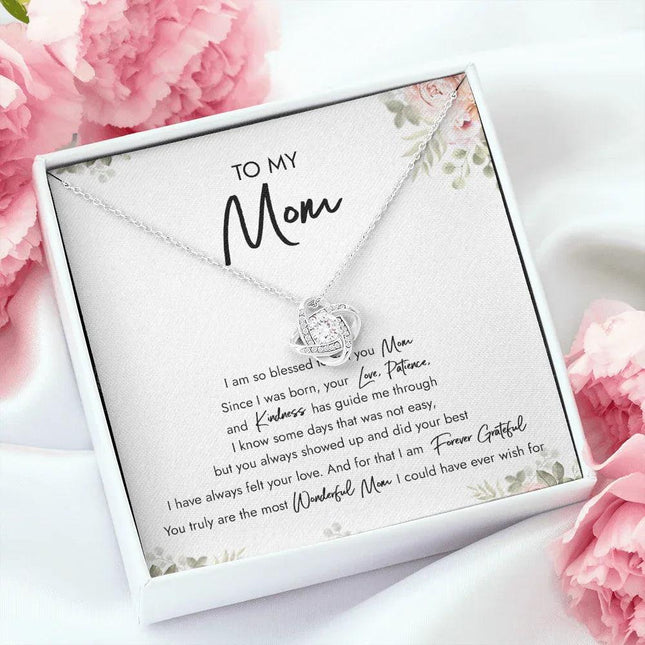 To My Mom I Am So Blessed To Call You Mom Necklace SO47 - Charming Present