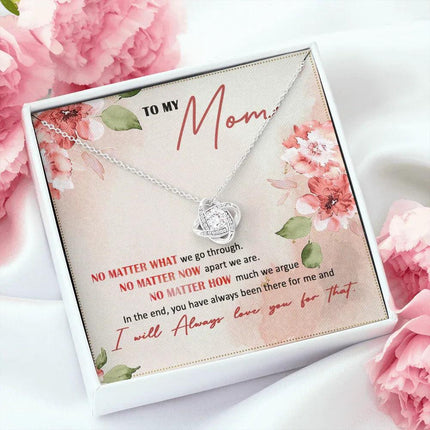 To My Mom I Will Always Love You - Necklace SO26V - Charming Present