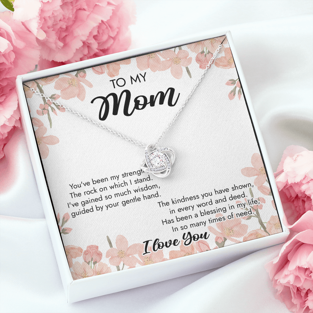 To My Mom You've Been My Strength Necklace SO40