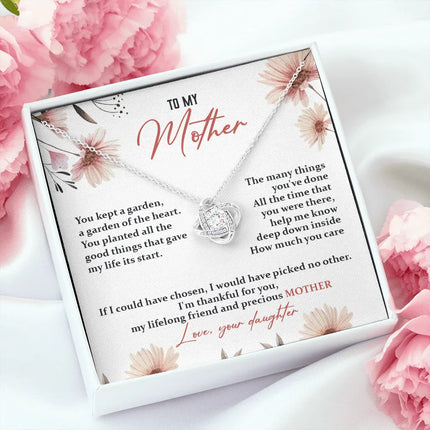 To My Mother - I Am Thankful For You - Necklace SO116T - Charming Present