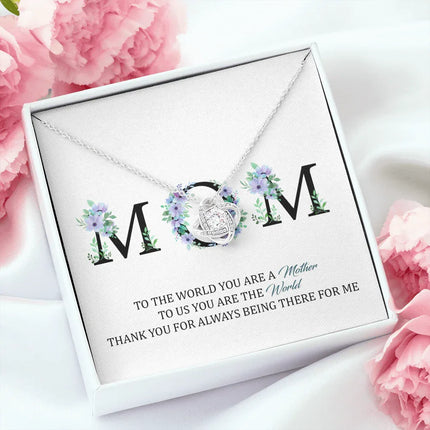 MOM - Thank You For Always Being There For Me - Necklace SO89T - Charming Present