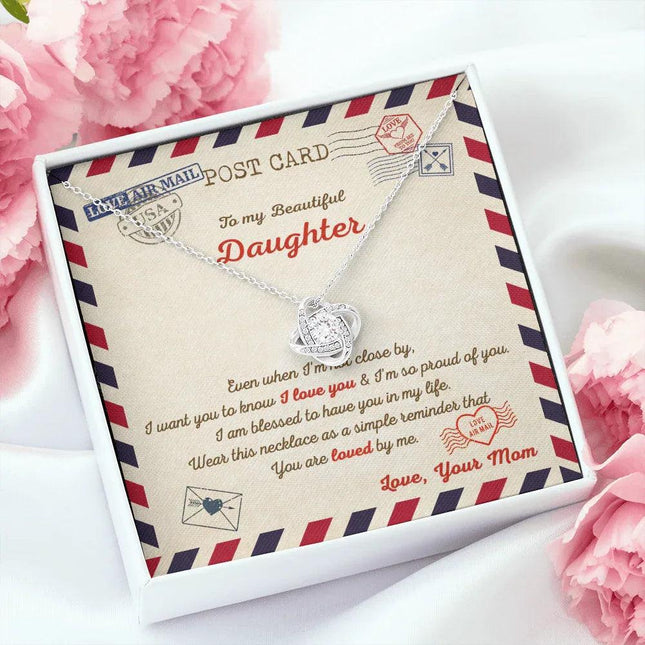 To My Daughter - You Are Loved - Necklace SO49 - Charming Present