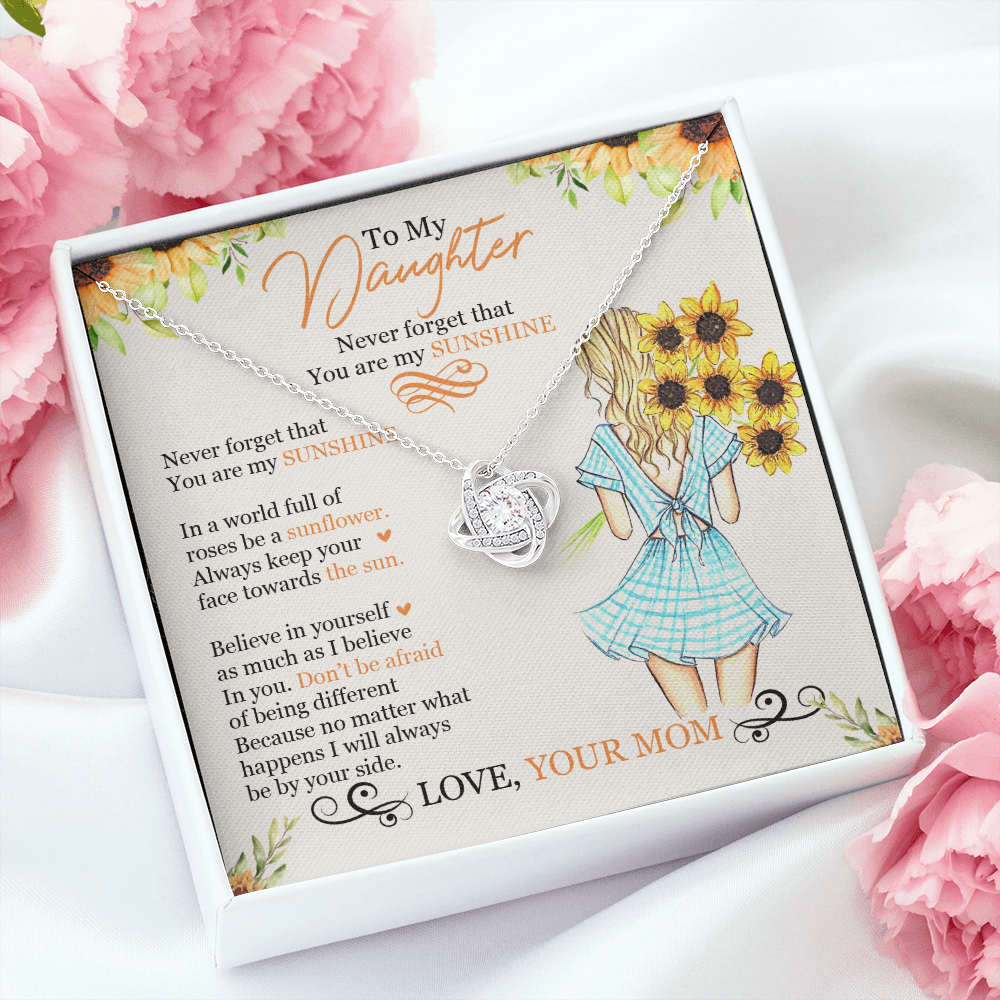 To My Daughter - You Are My Sunshine - Necklace SO137T