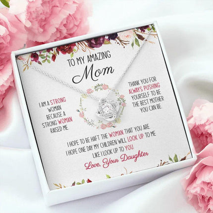 To My Amazing Mom - You're The Best Mom Ever - Necklace SO51V - Charming Present