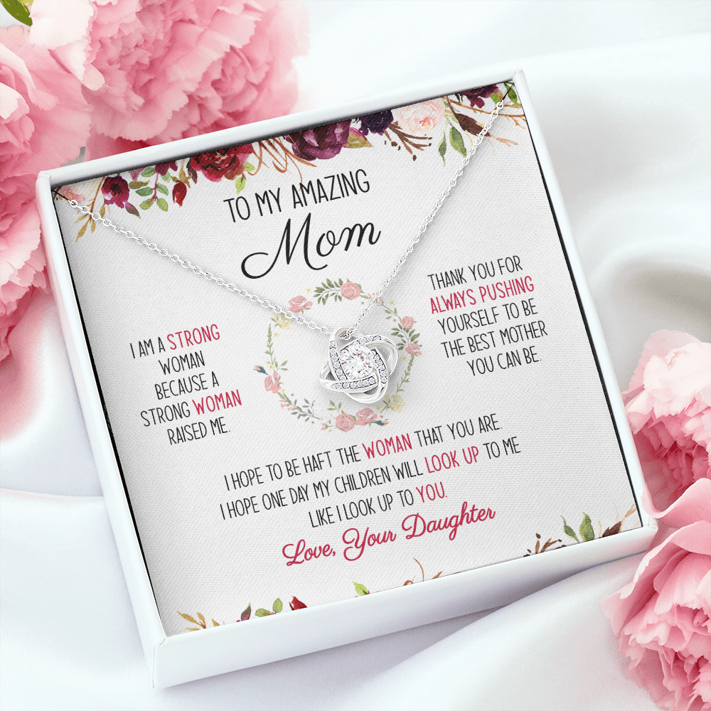 To My Amazing Mom - You're The Best Mom Ever - Necklace SO51V