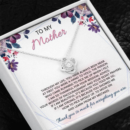 To My Mother - Thank You So Much For EveryThing You Are - Necklace SO70V - Charming Present