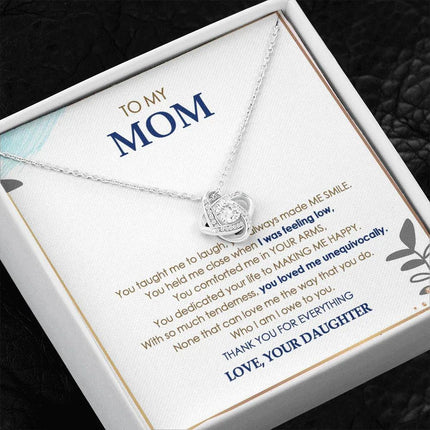 To My Mom Thank You For Everything - Necklace SO11V - Charming Present