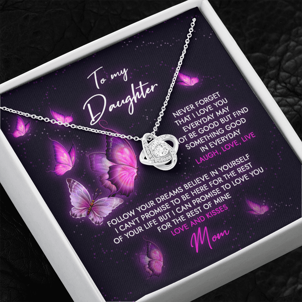To My Daughter - Never Forget That I Love You - Necklace SO69