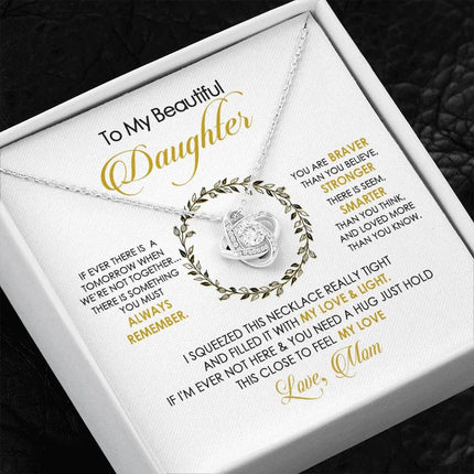To My Beautiful Daughter - You Mean To Me - Necklace SO143V - Charming Present