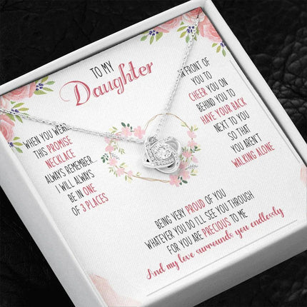 To My Daughter You Are Precious To Me - Necklace SO42V - Charming Present