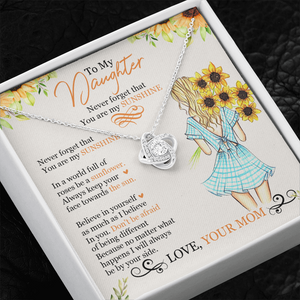 To My Daughter - You Are My Sunshine - Necklace SO137T