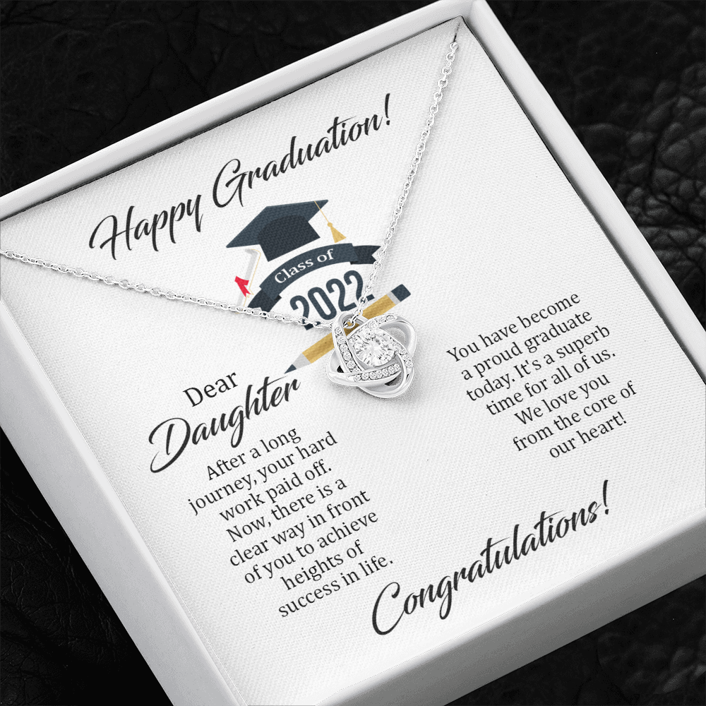 To My Daughter - Happy Your Graduation - Necklace SO110T